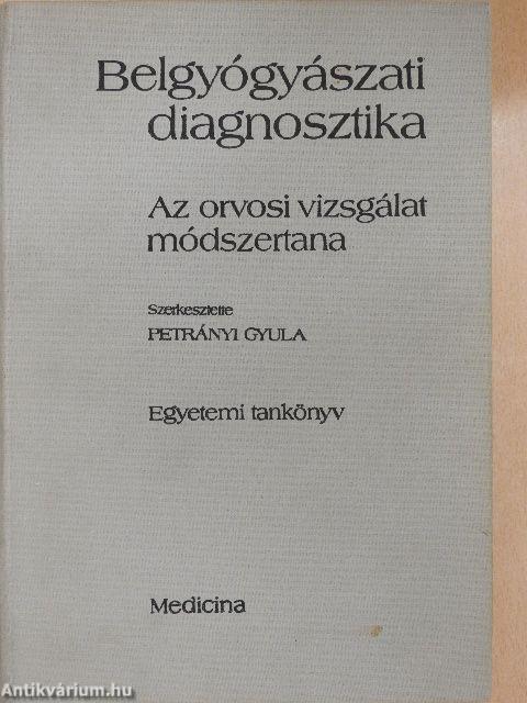 Belgyógyászati diagnosztika