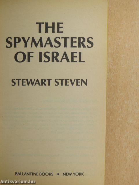 The Spymasters of Israel