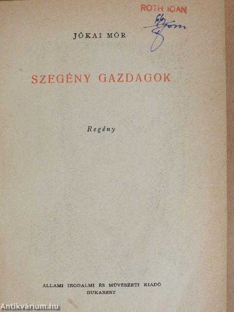 Szegény gazdagok