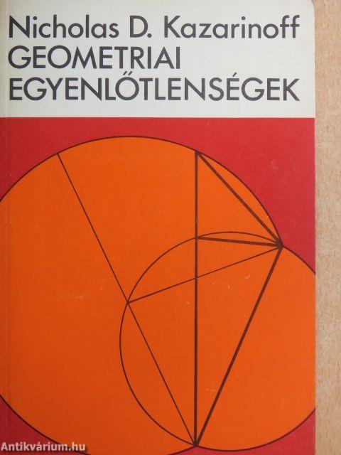 Geometriai egyenlőtlenségek