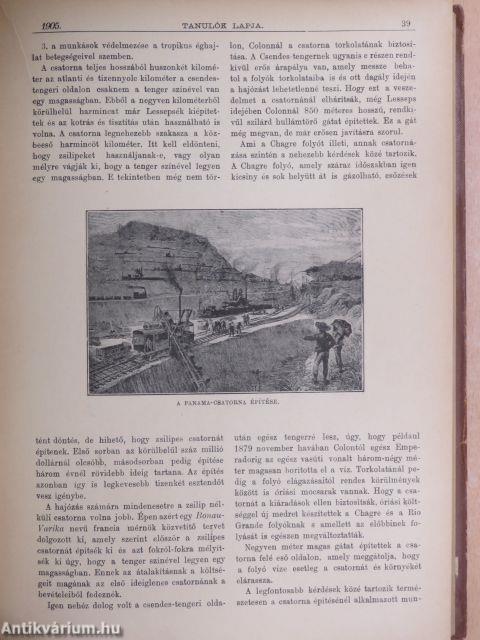 Tanulók lapja 1905. október-1906. március (fél évfolyam)