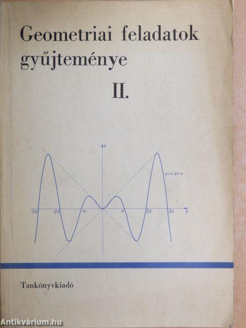 Geometriai feladatok gyűjteménye II.