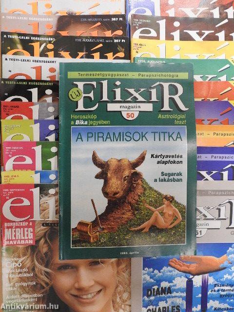 Új Elixír Magazin 1993-1994., 1998-1999., 2001-2003. (vegyes számok) (20 db)