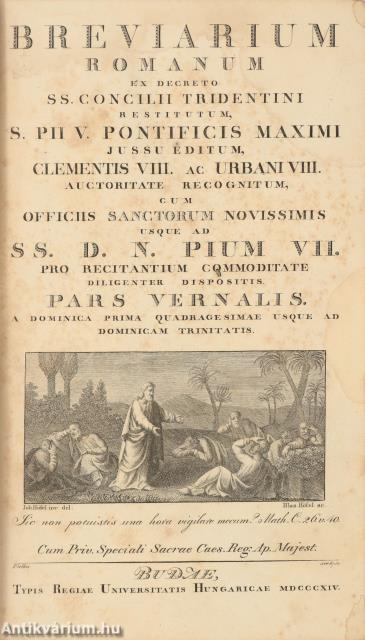 Breviarium romanum I-IV.