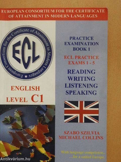 ECL - Practice Exam Book 1 - CD-vel