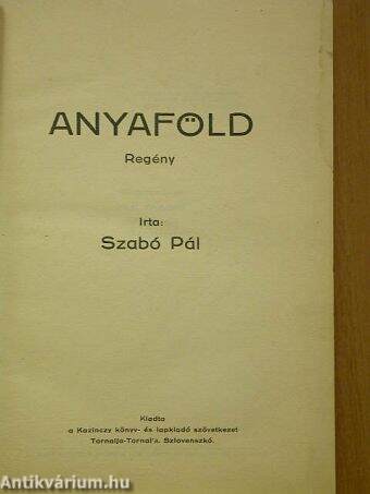 Anyaföld