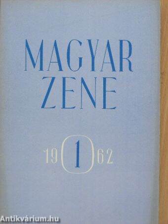Magyar Zene 1962/1.
