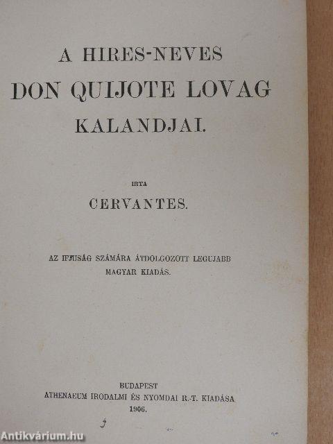 A hires-neves Don Quijote lovag kalandjai