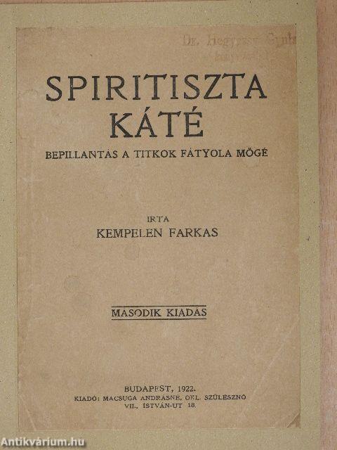 Spiritiszta káté