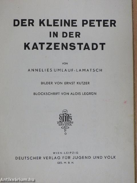 Der kleine Peter in der Katzenstadt