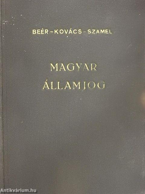 Magyar államjog