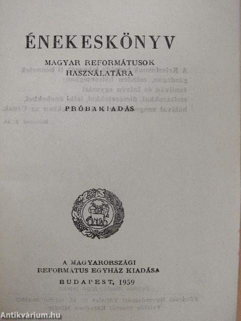 Énekeskönyv