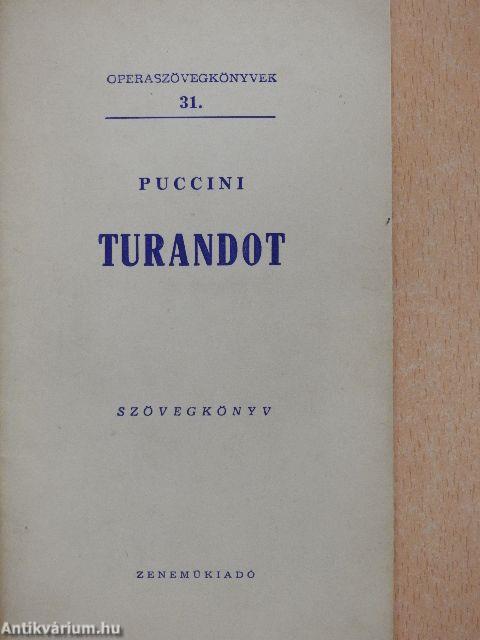 Puccini: Turandot