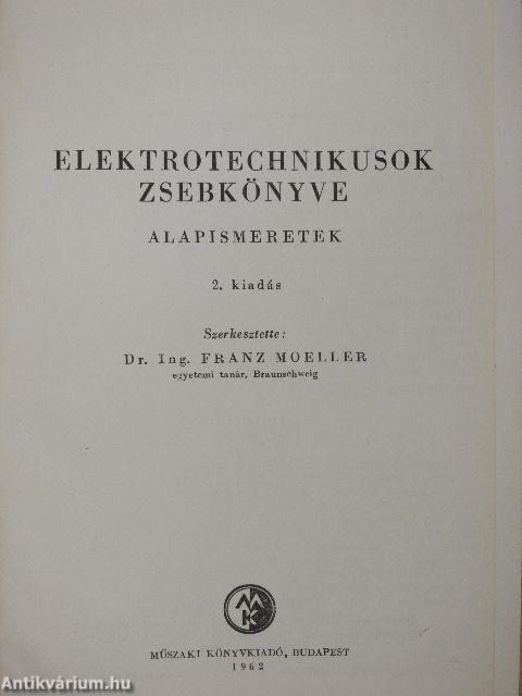 Elektrotechnikusok zsebkönyve