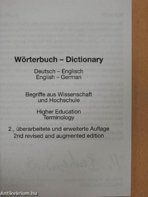 Wörterbuch-Dictionary