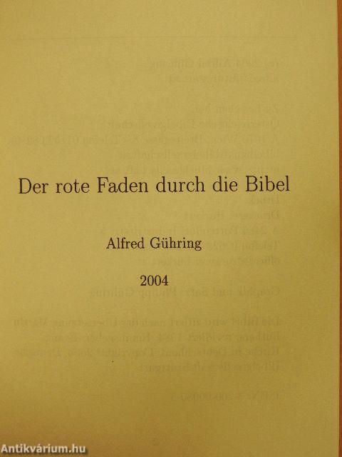 Der rote Faden durch die Bibel