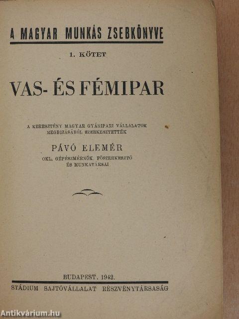 Vas- és fémipar