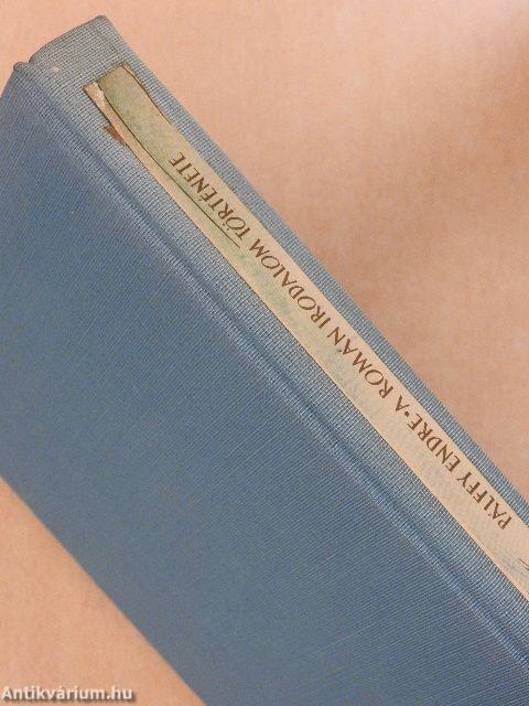 A román irodalom története