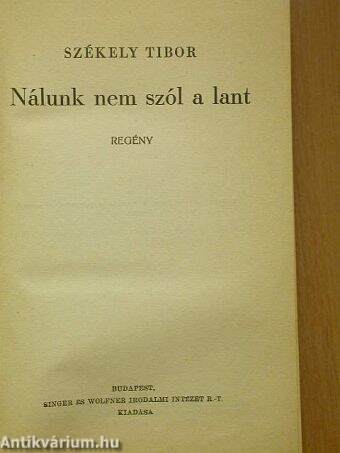 Nálunk nem szól a lant