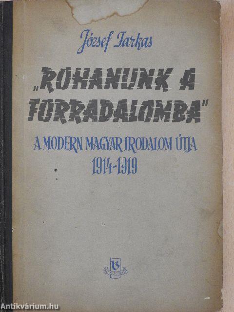 "Rohanunk a forradalomba"