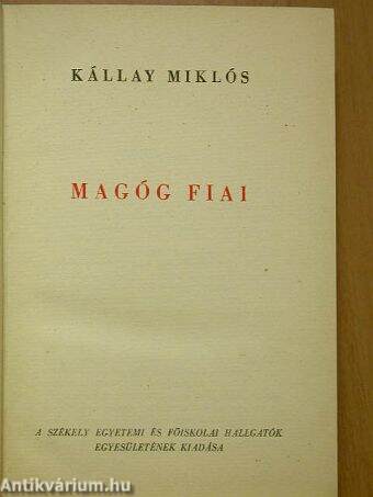 Magóg fiai