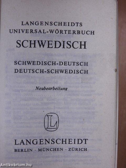 Langenscheidts Universal-Wörterbuch Schwedisch