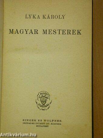 Magyar mesterek