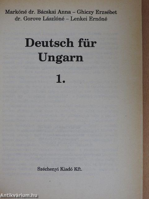 Deutsch für Ungarn I-II.