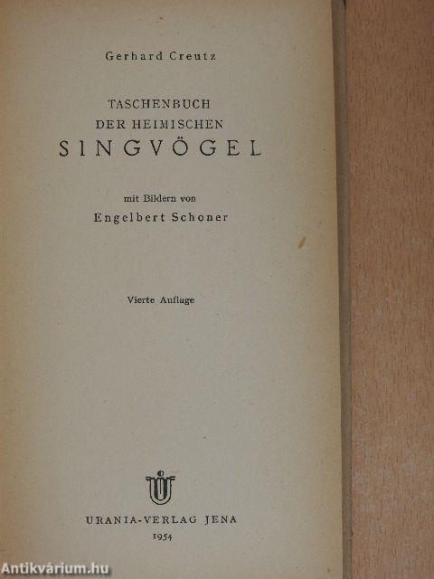 Taschenbuch der heimischen Singvögel