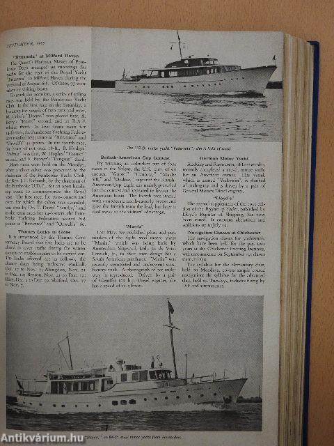 The motorboat and yachting 1955. (nem teljes évfolyam)