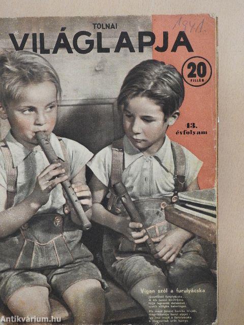 Tolnai Világlapja 1941. (nem teljes évfolyam) I-II.