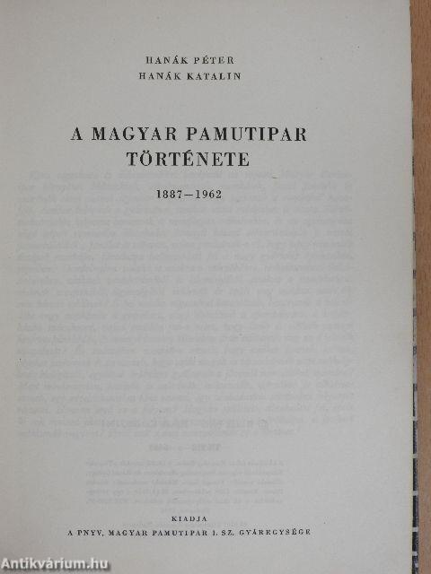 A magyar pamutipar története