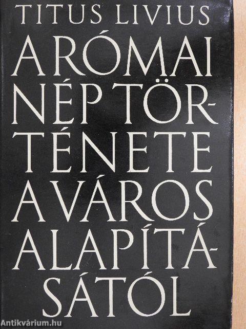 A római nép története a város alapításától 5. (XXXI-XXXV.)