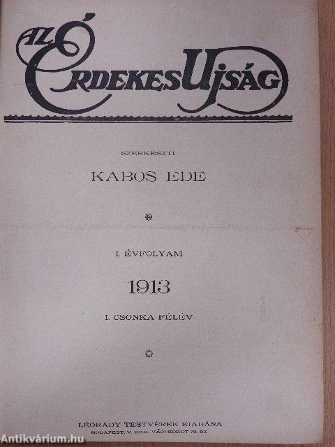 Az Érdekes Ujság 1913. január-december/A kis érdekes 1914. december. I-III.