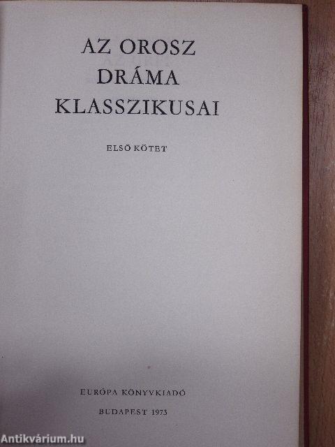 Az orosz dráma klasszikusai 1-2.