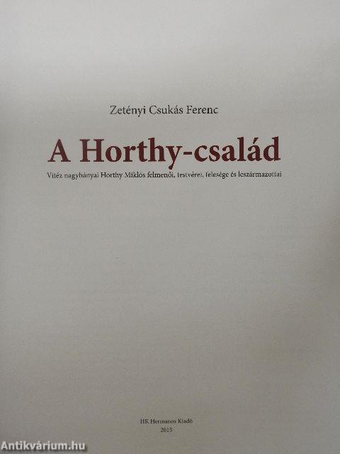 A Horthy-család