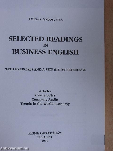 Selected Readings in Business English