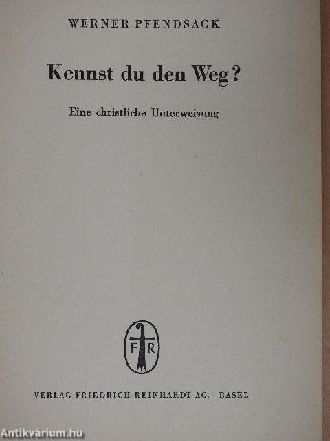 Kennst du den Weg?