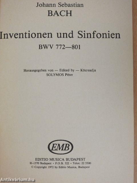 Inventionen und Sinfonien