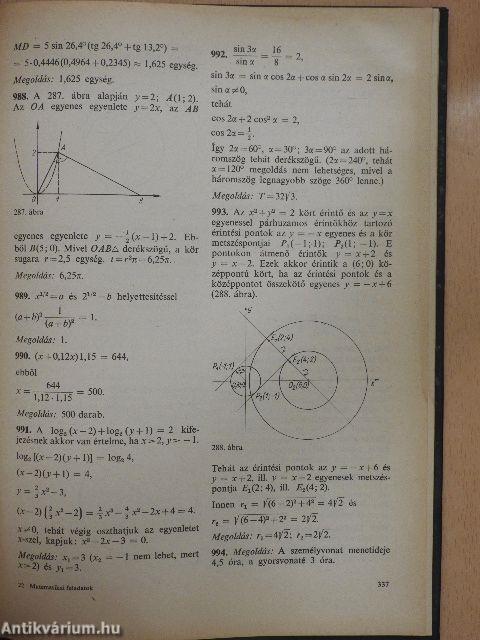 Matematikai feladatok