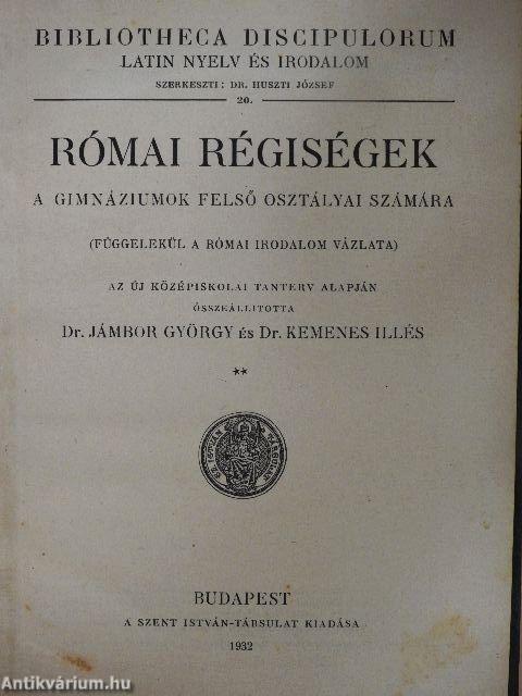 Római régiségek