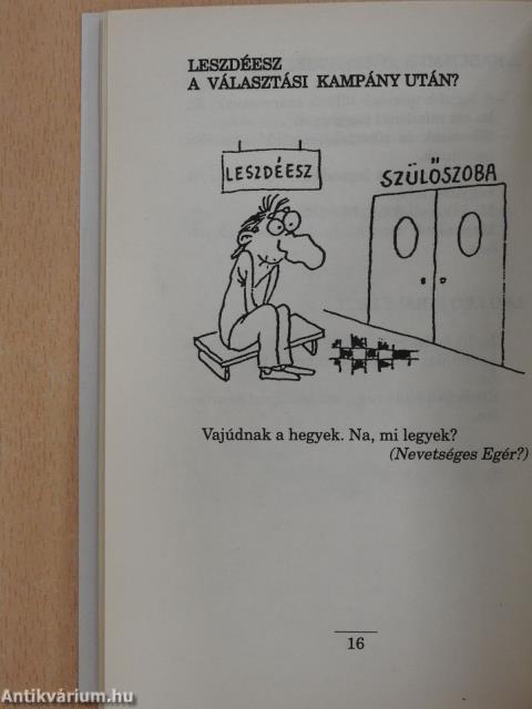 2002-es választási útmutató - felülmatricázva (dedikált példány)