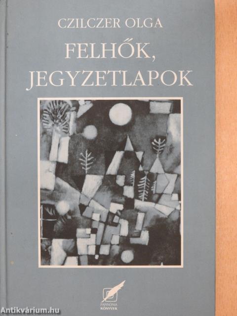 Felhők, jegyzetlapok (dedikált példány)