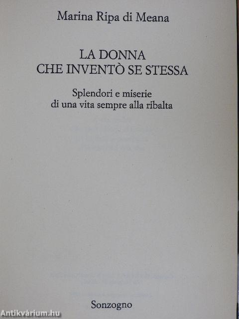 La donna che inventó se stessa