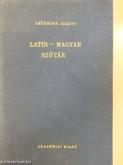 Latin-magyar szótár