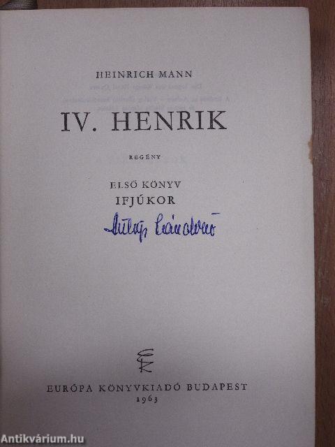 IV. Henrik I-II.