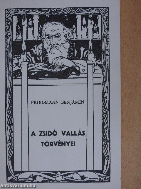 A zsidó vallás törvényei