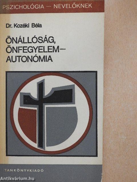 Önállóság, önfegyelem - autonómia