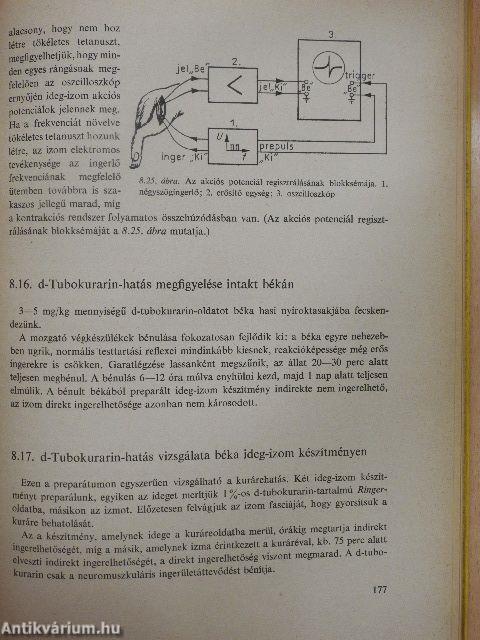 Összehasonlító élettani gyakorlatok és bemutatások
