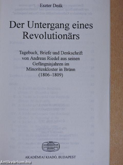 Der Untergang eines Revolutionärs